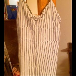 Blue striped dress from hollister